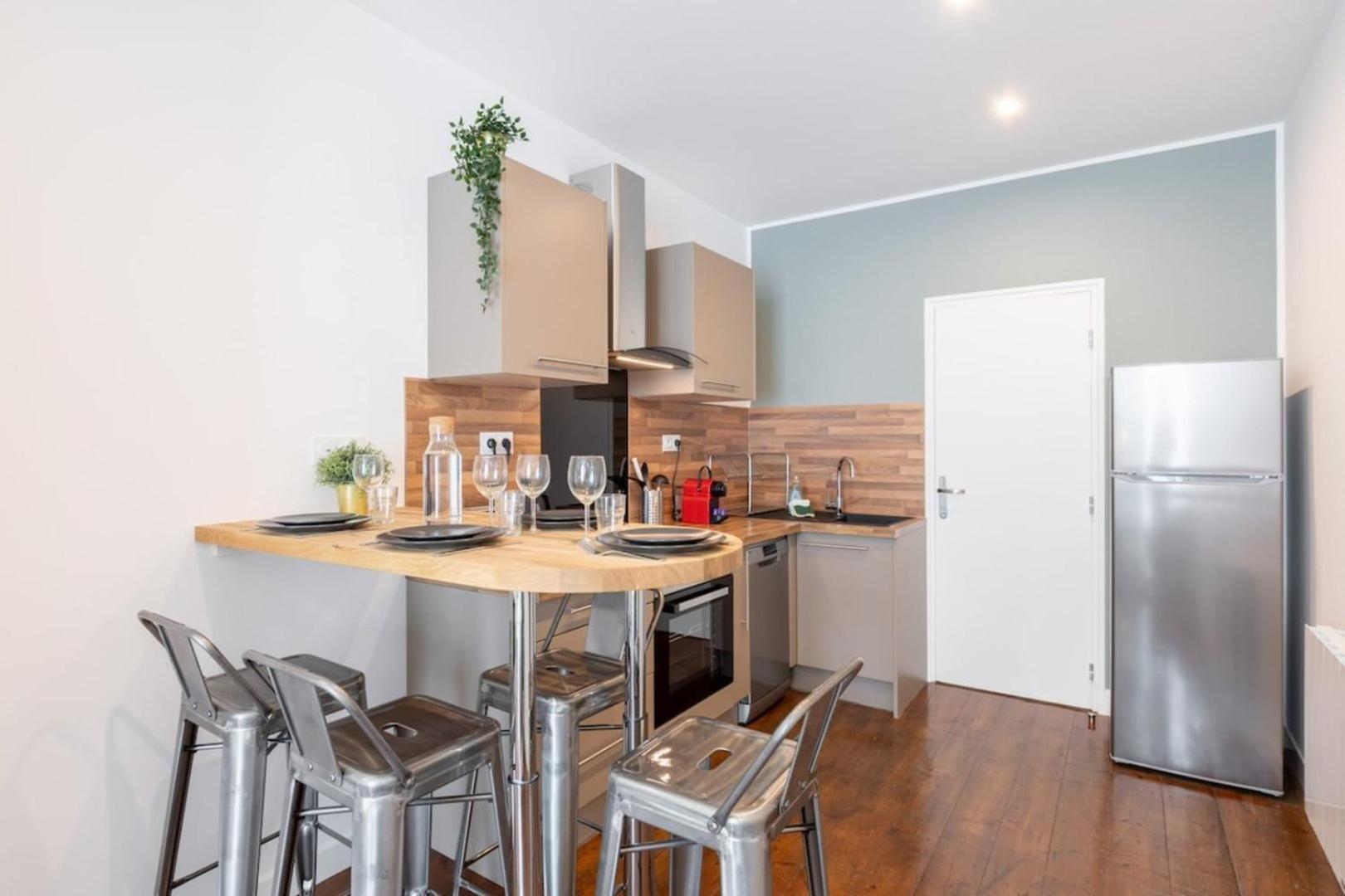 Renovated Apartment 3Bed 2Bath Lille Exterior photo