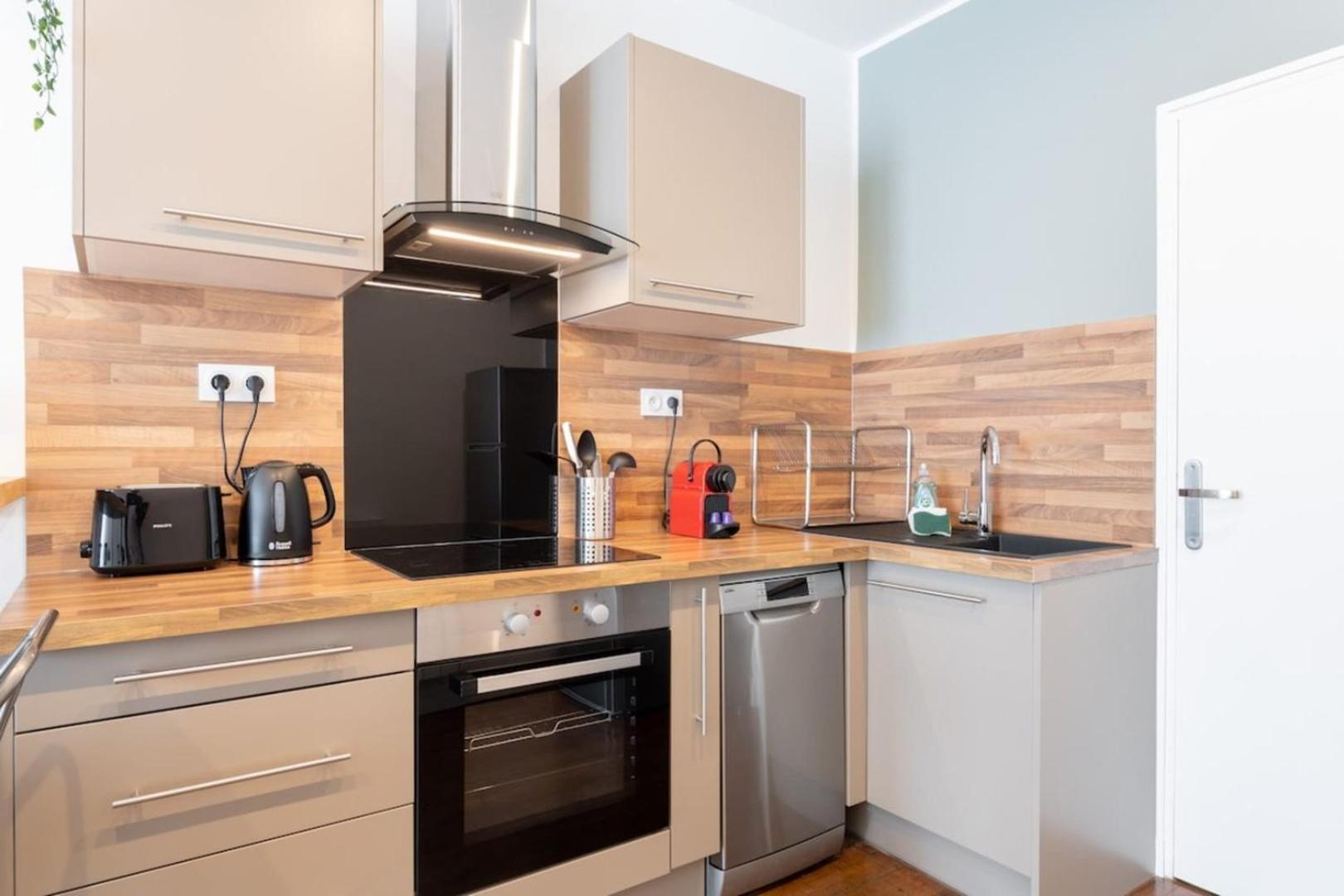 Renovated Apartment 3Bed 2Bath Lille Exterior photo